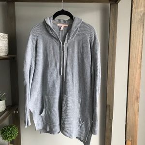 Victoria Secret Baby Blue Cozy Knitted Sweatshirt